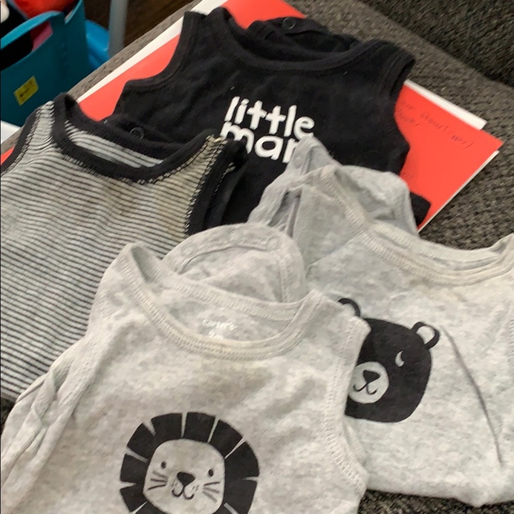 4 carters body suits